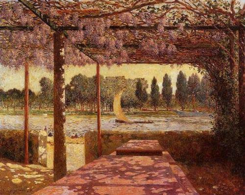 unknow artist The Trellis by the River